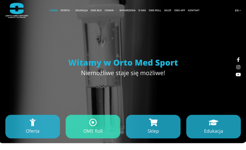 Nowa strona ortomedsport.pl już działa! 
